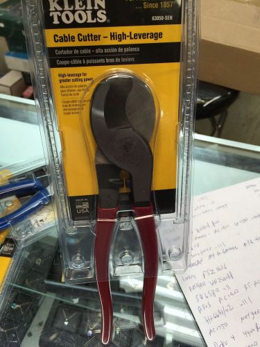 KLEIN TOOLS 63050 SEN 9&#034; High-Leverage Cable Cutter FACTORY SEALED