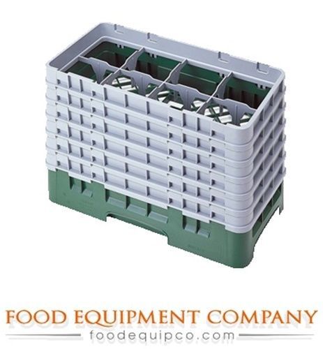 Cambro 8HS1114416 Camrack® Glass Rack with 6 extenders half size 8...