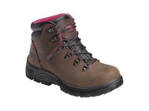 Avenger Safety Women&#039;s Shoes Footwear A7125 7.5 Wide  Steel Toe Leather Boots
