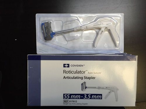 Lot of 5 roticulator auto suture articulating stapler 55mm - 3.5mm ref#017612 for sale