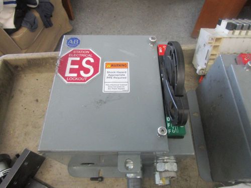 Allen Bradley Cat. #: 1494F-FNP30 Disconnect Switch.  30A, 600VAC &lt;