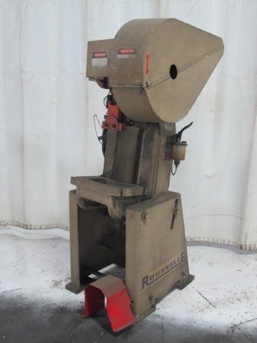 15 ton 2&#034; strk rousselle 2e obi press, mechanical clutch for sale