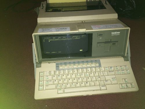 Vintage BROTHER Word Processor 1 Model WP-55 Electronic Typewriter