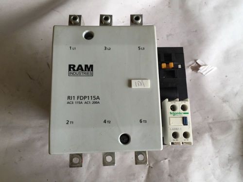 RAM INDUSTRIES CONTACTOR RI1FDP115A