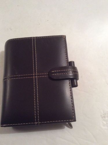 FILOFAX MINI PERSONAL ORGANIZER BROWN ITALIAN LEATHER