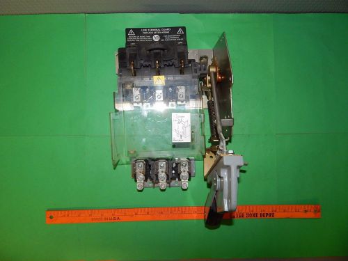 Allen Bradley 1494V-DS60 SER D Disconnect Switch With 1494F-FS60 Fuse Block