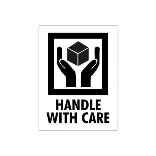 &#034;Tape Logic Labels, &#034;&#034;Handle With Care&#034;&#034;, 3&#034;&#034; x 4&#034;&#034;, 500/Roll&#034;