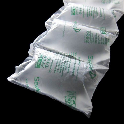 Pack of 55! 9&#034; x 5&#034; sealed air fill air extreme packing and shipping air bags for sale
