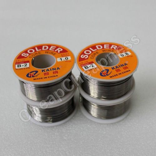 63/37 industrial tin lead rosin core solder welding iron wire reel 1mm  100g for sale