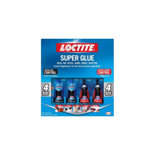 Loctite UltraGel/Ultra Liquid Super Glue 4 pack