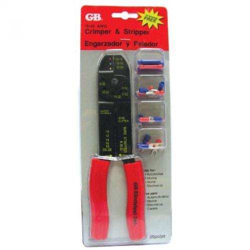 Terminal crimping and stripping tool kit gardner bender misc. electrical gs-67k for sale