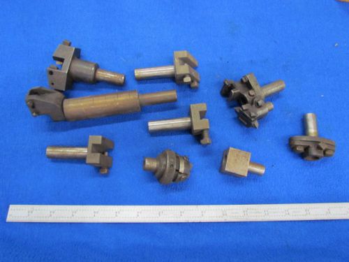 9 Assorted 5/8 Shank Tool Holders              E-0393