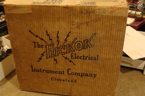 Hickok 209A VOM Meter Tester in Original Box with Probes &amp; Manual