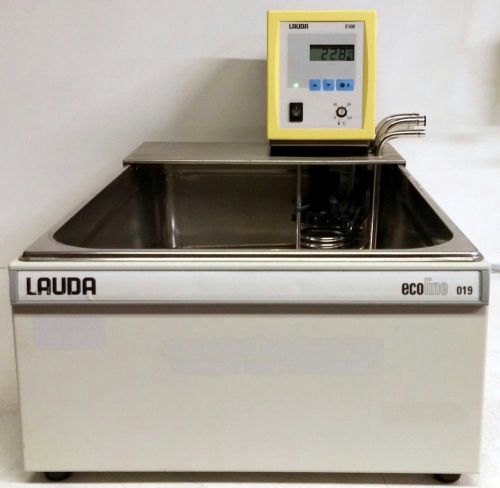 Lauda ecoline 019 water bath &amp; e100 heater/circulator for sale