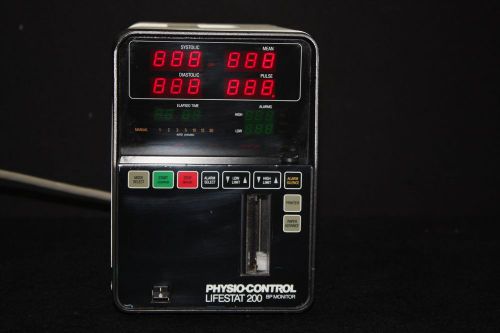 Physio-Control Lifestat 200 Blood Pressure Monitor