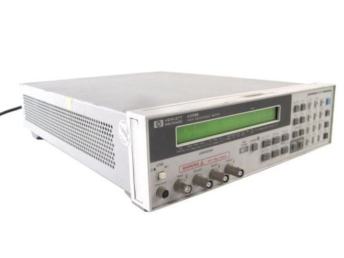 HP 4339B 4 Parameters High-Resistance Measurement Meter Agilent