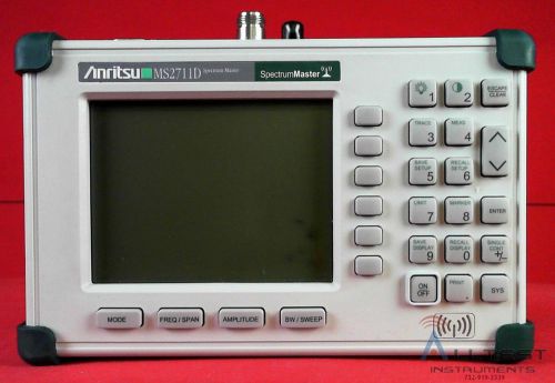 Anritsu MS2711D-21 Handheld Spectrum Analyzer, 100 kHz to 3 GHz