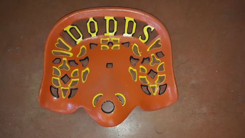 Antique Dodds tractor seat
