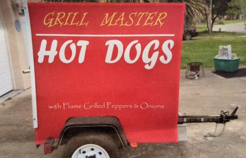 Commercial Hot Dog Cart