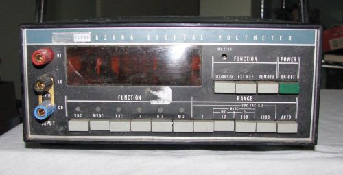 Vintage Fluke 8200A Digital Voltmeter