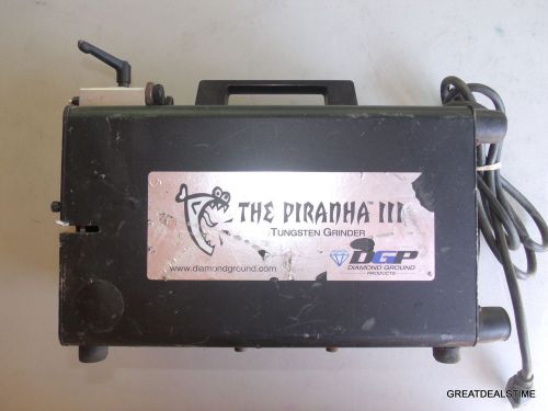 DGP Piranha 3 / III  Heavy-Duty Tungsten Welding Electrode Grinder