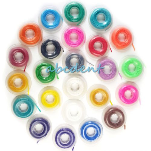 24rolls Dental Orthodontic Elastolink chain Power Chain continuous size 24colors