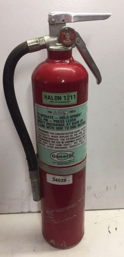 General 17lb. Halon Fire Extinguisher EMPTY