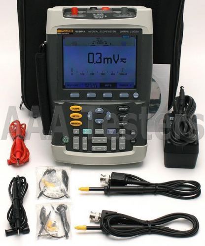 Fluke 199XRAY Medical ScopeMeter kVp Dual-Input 200MHz Oscilloscope 199