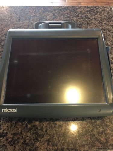 Micros Workstation 5A  POS Touchscreen, Stand and Customer Display