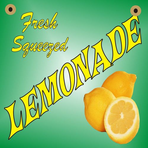 LEMONADE CORRUGATED SIGN