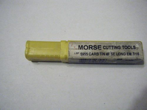 Morse 7/16&#034; Carbide endmill