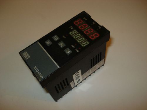 BTC 8120 Temperature Control PT100 Relay Alarm BTC-8120 20-32 VAC/VDC