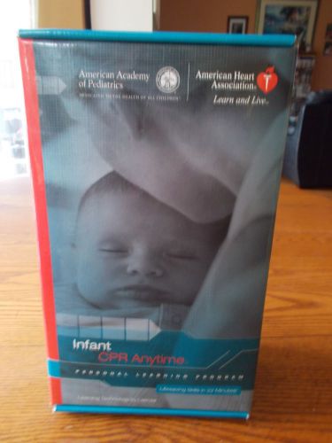 American Heart Association Infant CPR Anytime Personal CPR Learning Kit NIB