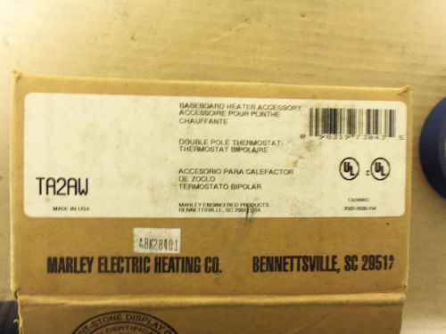 New Marley Electric 2 Pole Base Board Heater Thermostat 22 Amps 277V TA2AWC