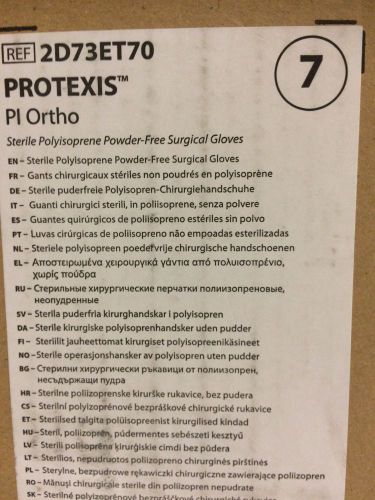 Cardinal Health #2D73ET70 Protexis Surgeon Glove Size 7.0 BX/40 Pairs