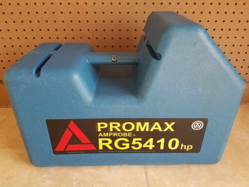 Promax amprobe pro max refrigerant recovery machine rg5410hp for sale