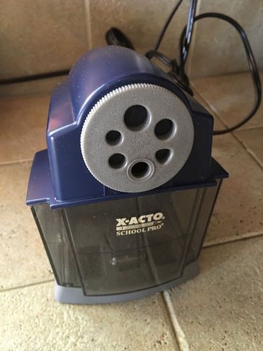 X-ACTO School Pro Electric Pencil Sharpener Model 167X