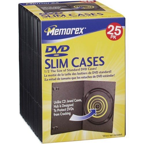 Memorex Slim DVD Storage Cases