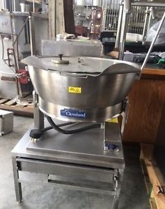 CLEVELAND BRAISING PAN / TILT SKILLET MODEL SET-15 ELECTRIC 1 or 3 PHASE OPTION