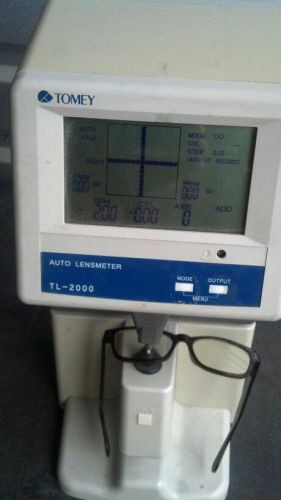 Tomey TL-2000 Automated Lensometer