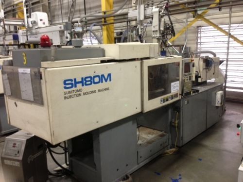 Sumitomo sh80m injection molding machine press #1005s for sale