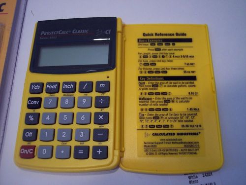 Calculated Industries ProjectCalc Classic Model 8503