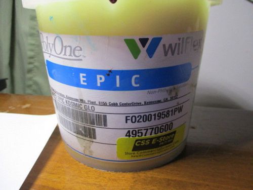 Wilflex PolyOne EPIC KOSMIC GLO Glow in the dark ink QUART PLASTISOL ink