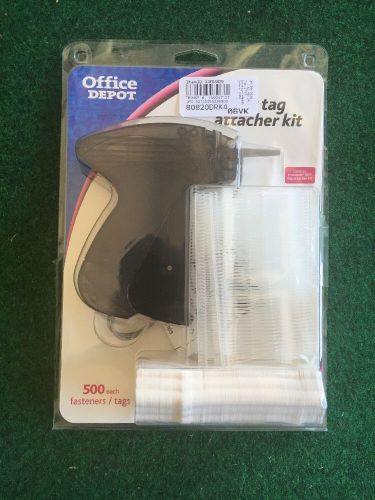 Office Depot Fabric Tag Attached Kit FT100 Free Shipping