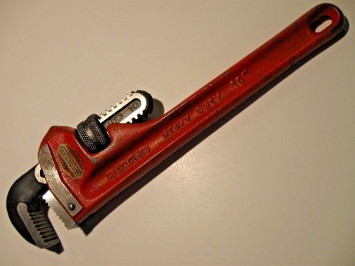 Ridgid 10&#034; heavy duty crescent wrench for sale
