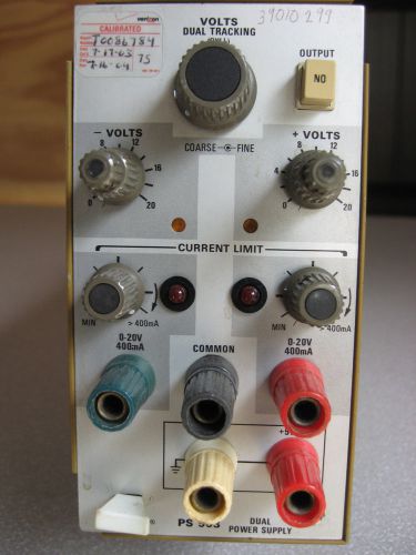 Tektronix ps503 ps 503 dual power supply plug-in for sale