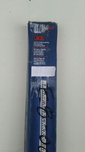 BOSCH GR16 Aluminum Telescoping Leveling Rod