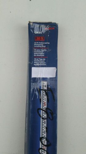 Bosch gr16 aluminum telescoping leveling rod for sale