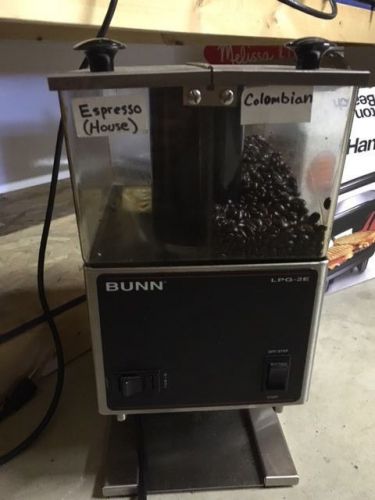 Bunn coffee grinder for sale