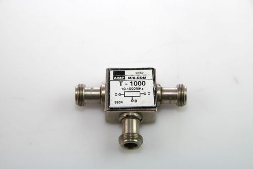 MACOM T-1000 POWER DIVIDER / SPLITTER 10-1000Mhz N-TYPE(f)